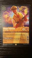 Prince Naveen - Ukulele Player [Foil] #3 Prices | Lorcana Shimmering Skies  | Lorcana Cards