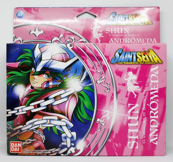 SAINT SEIYA LOS CABALLEROS DEL ZODIACO BANDAI SHUN CABALLERO DE BRONCE ANDROMEDA