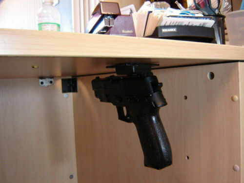 MAGNET-PRO Magnet verdeckte Pistole Halterung Halter für Schreibtisch Betttisch 25 Pfund Bewertung - Bild 27 von 64