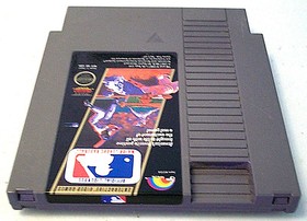 MAJOR LEAGUE BASEBALL (Nintendo Entertainment System 1988) MLB CLASSIC NES WORKS