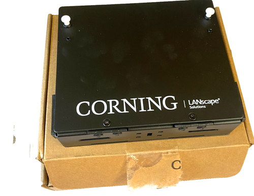 Corning Lot of 2 Single Panel Housing Black Mountable SPH-01P NIB - 第 1/3 張圖片