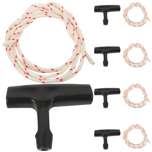 5PCS Attic Ladder Pull Cord Garage Door Pull Rope with Handle for Garage Opening