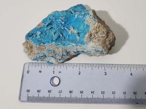 Botryoidaler blauer Hemimorphit, natürlicher Edelstein (China) - Bild 4 von 8
