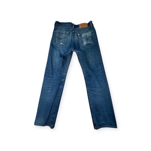 Levi's 501 Jeans Straight Leg Button Fly Classic Denim Blue W31 L32 - Bild 2 von 10