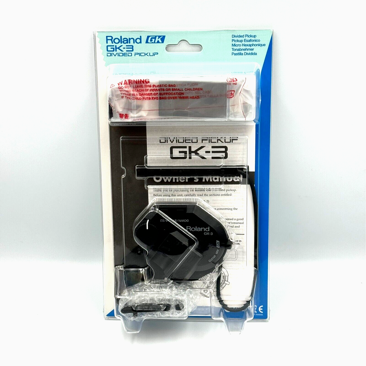 Capteur GK-3 BOSS Pour Guitare MIDI - Compatible Systèmes V-Guitare Et Synthé GR-20