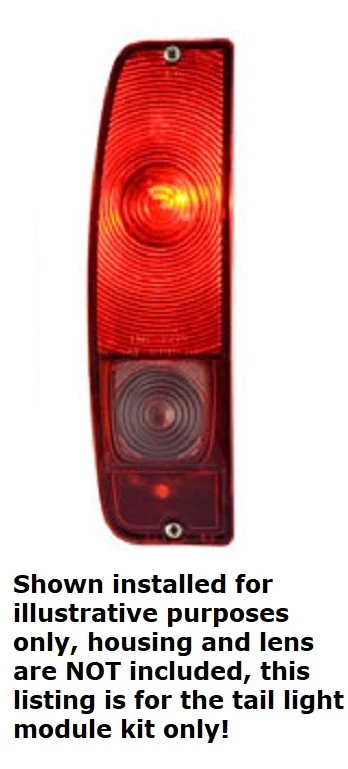 Sistema de luces traseras LED para camioneta Ford Bronco 64-72 Dakota Digital 1966-77 LAT-NR370 Foto 2 de 3