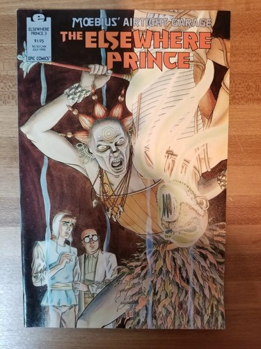 Menge 5 The Elsewhere Prince # 1-5 Moebius 'luftdichte Garage - epische Comics Sehr guter Zustand - Bild 4 von 6