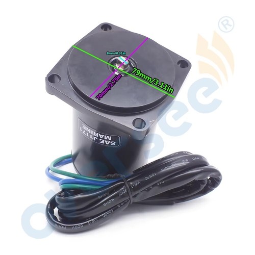 Motor de ajuste inclinable 36120-ZV5-822 para Honda Marine SUZUKI 38100-87J10 OMC 50 60HP - Imagen 3 de 6