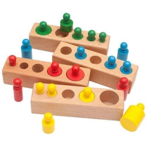 Gioco Carota Tira Legno Giocattolo Bambini Ordinamento Abbinamento Puzzle Educativo Montessori - Foto 34 di 39