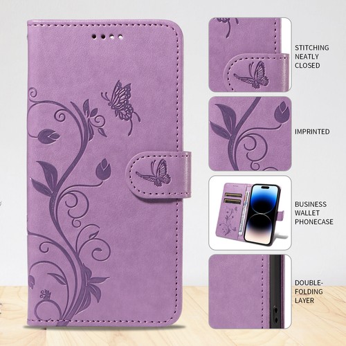 Apricot blossom tree PU Leather Case For Huawei P10 P20 P30 Mate 10 Honor 20 30s - Picture 3 of 18