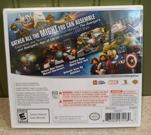 3DS Lego Marvel Avengers 3DS (Nintendo 3DS, 2016) - Picture 4 of 4