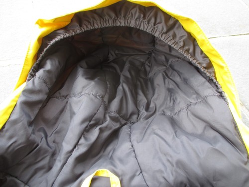 NORTH FACE DryVent Boys YELLOW GRAY Snow SKI Insulated JACKET Zip HOODED M 10-12 - Picture 13 of 16