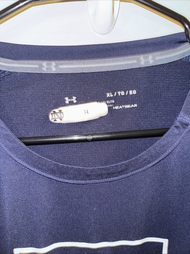 USED TEAM ISSUED NOTRE DAME FOOTBALL KYLE HAMILTON #14 Rose Bowl PULLOVER XL - Picture 2 of 8