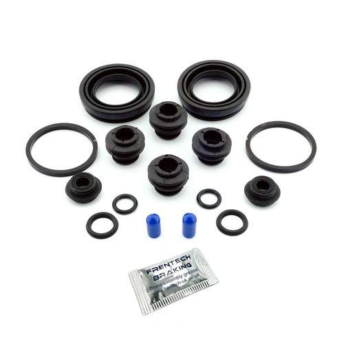 2x Rear Caliper Repair Kits & Pistons For Kia Carens MK4 (13-19) Manual H/Brake - Picture 2 of 6