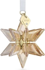 Swarovski Crystal 2023 Annual Edition Festive 3D Ornament, Gold (5653577)