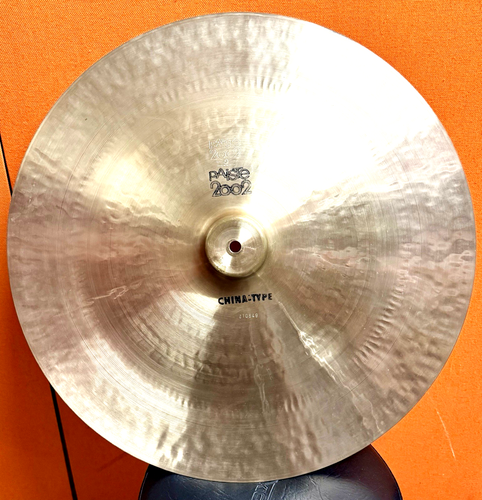 Vintage 70´s 2002 PAISTE 22“ China Type