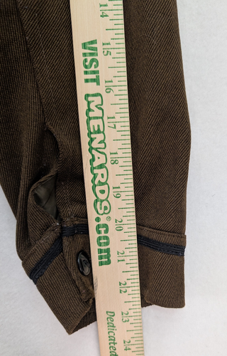 1940s UPS Delivery Uniform Fleece Lined Jacket Caleb Smith & Sons Men's Sz 44 - Picture 21 of 24