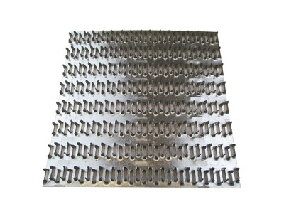 Mending Plate 100 QTY 6/" x 8/" Truss Plate Structural Plates Zinc nail tooth