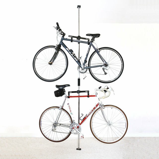 Stoneman Q Rak Ii Floor To Ceiling Bike Rack Bicyle Storage Holder Garage Stand