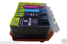 Refillable ink cartridges for Canon PGI-5 CLI-8 PIXMA MP610 MP800 MP810 iP5200