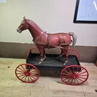 Marx Johnny West Covered Wagon Horse Harness Vintage 12" For Parts/Repair Toy