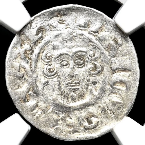 Medieval England. John Lackland. London, 1199-1216AD. Silver Penny. NGC VF.