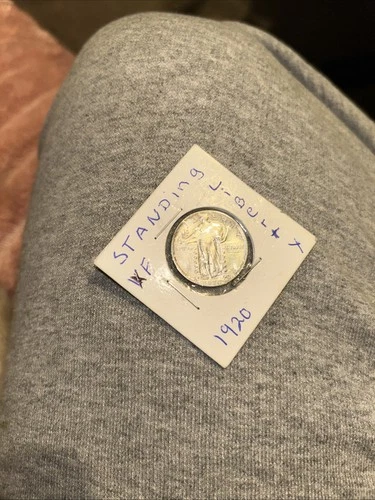 1920 Standing Liberty Quarter Choice AU + (Some Luster Remaining)