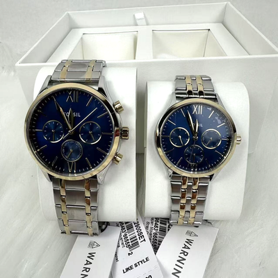 Fossil Fenmore Multifunction Two-Tone Stainless Steel Watch  display picture 2