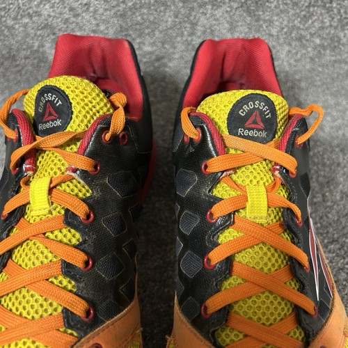 Reebok Crossfit Nano 2.0 Men’s Size 13 Yellow Black Athletic Training Shoes Used - Picture 5 of 13