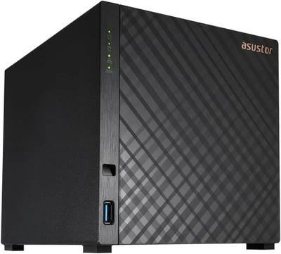 Asustor Drivestor 4 Gen 2 ,4 Bay NAS Quad-Core 1.7GHz CPU 2.5GbE Port (Diskless) - Image 1 of 4