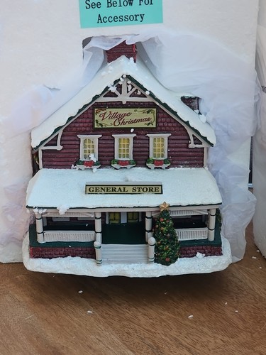 BRADFOR EXCHANGE Christmas Hawthorne THE GENERAL STORE of the Memories Village - Picture 6 of 18