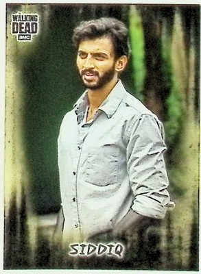 2018 TOPPS WALKING DEAD HUNTERS & THE HUNTED #70 SIDDIQ BASE CARD NM-MT+