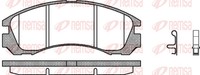 Remsa BremsbeläGe Vorne FüR Mitsubishi Outlander Iii CitroëN C-Crosser