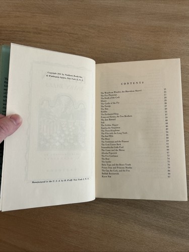 1945 Russische Märchen Pantheon Illustrationen A. Alexeieff HCDJ mit Schuber - Bild 7 von 17