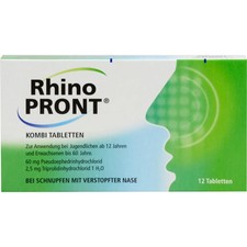 RHINOPRONT Kombi Tabletten 12 St PZN 07387611