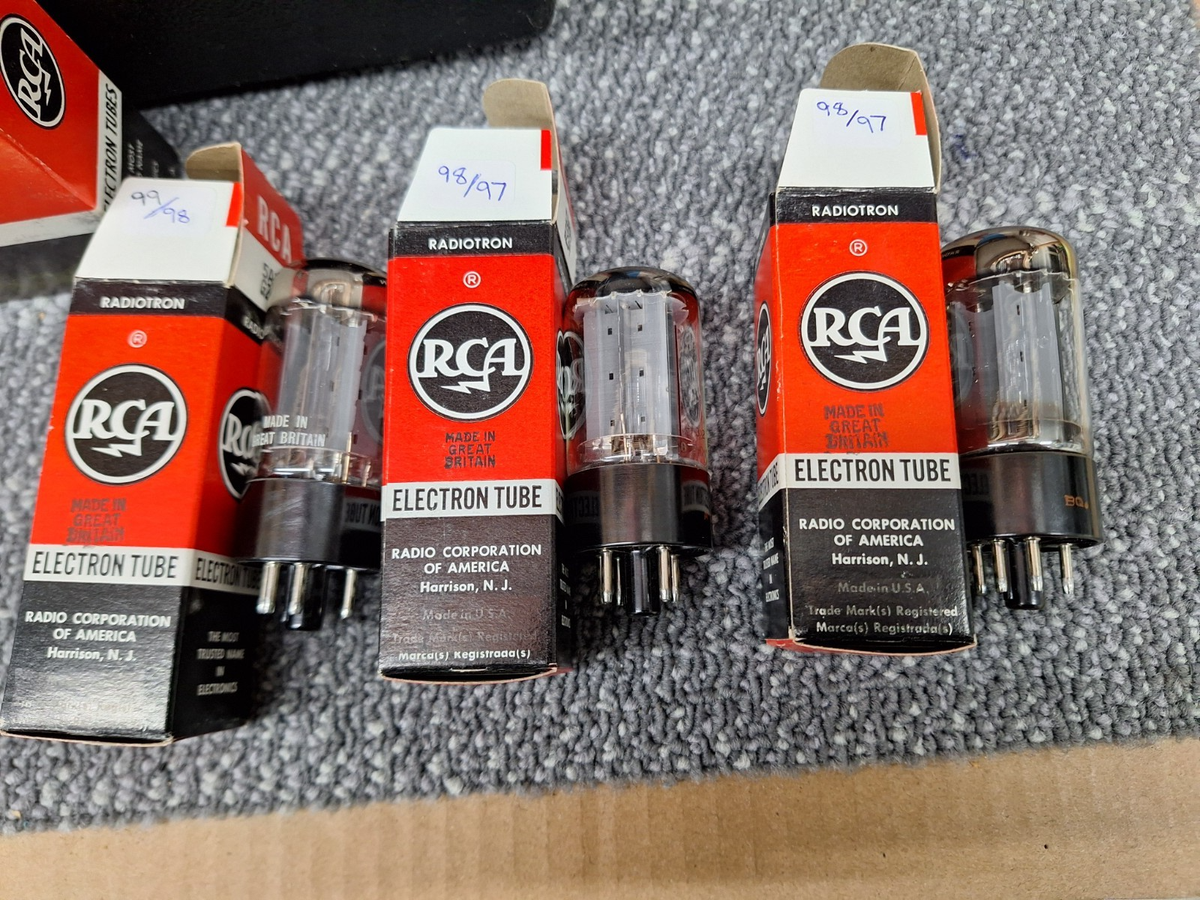 5AR4 GZ34 Vacuum Tube RCA NOS mullard great britain 4 notch | eBay