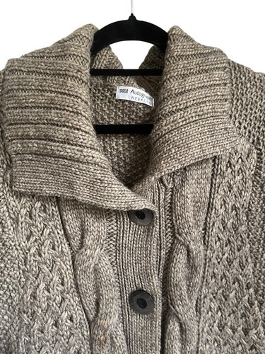Marks And Spencer’s chunky knit cardigan Size 22 Autograph Weekend Free UK PP - Picture 2 of 3