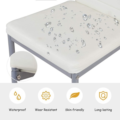 5 Piece Dining Set Glass Table and 4 Chairs for Kitchen Dinette Compact Space - Picture 8 of 11