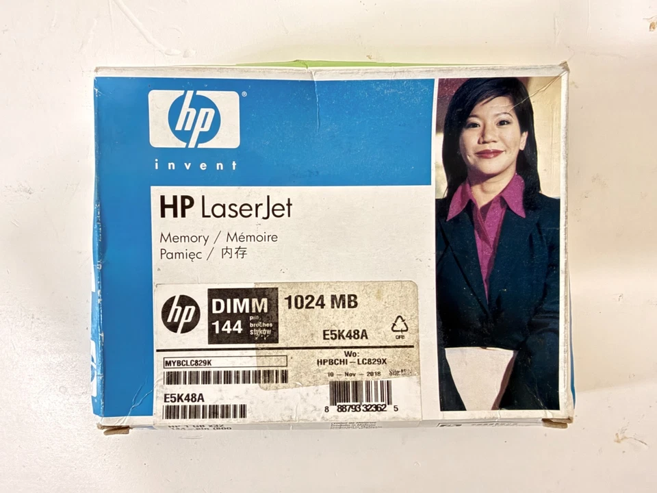 Genuine HP E5K48A 1GB 144-pin DDR3 SODIMM Memory | FAST SHIPPING - Image 2 of 3