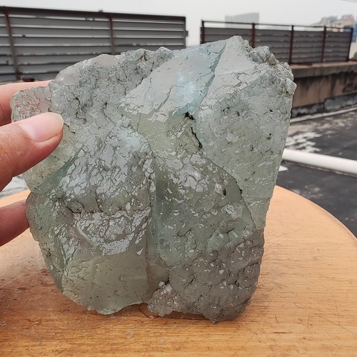 4.95LB Natural Green Cube Fluorite Quartz Crystal Cluster Mineral Specimen - Picture 7 of 16
