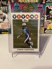 2008 Topps #351 Chris Johnson RC Rookie Titans Cardinals