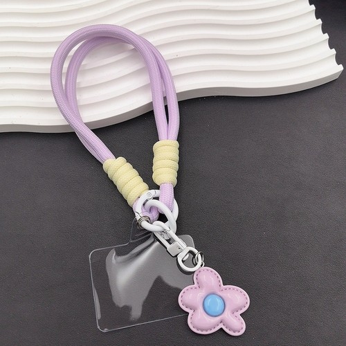 Phone Accessories Leather Flower Strap Handmade Phone Wrist Straps - Photo 17 sur 18