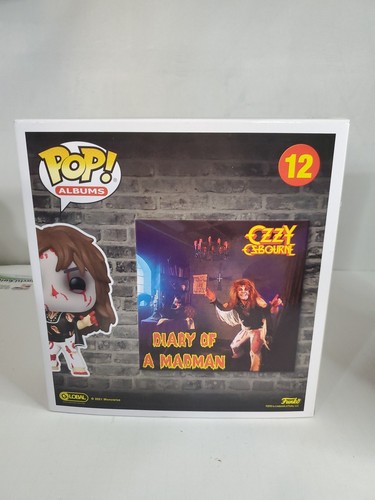 Funko Pop! Rocks Ozzy Osbourne #12 Diary of a Madman Pop Albums Vinyl Figure - Picture 3 of 6