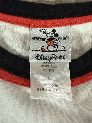 Vintage Disney Retro tshirt peace, love & Mickey Mouse 1928 - Picture 3 of 8