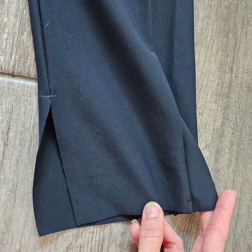Athleta Stellar Crop Trousers Womens Size 4 Navy Blue Tech-Stretch Workwear Chic - Picture 7 of 14