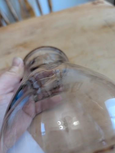 Paull's Leader klar geprägt Heißstrahlrohr Laterne Globus 6 3/4 Zoll Scheune - Bild 7 von 14