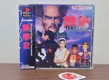 Playstation Tekken 2 + SPINE CARD SLPS 00300 Japanese PS1 Game Free Ship