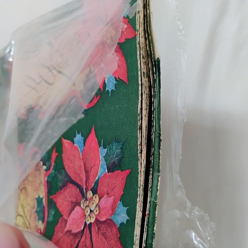  Vintage Cleo Flat Christmas Gift Wrap 35 Sq Ft And 75 Sq Ft Candle Print + Joy  - Picture 7 of 7