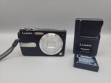 Panasonic Lumix DMC-FX50 7.2MP Digital Compact Camera 3.6x Zoom Black - Tested