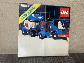 LEGO Classic Space 6883 Terrestrial Rover Set (1987) Complete w/Instructions